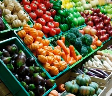 frutas y verduras en Madrid