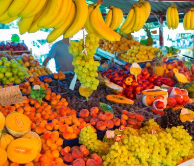 frutas y verduras en Madrid